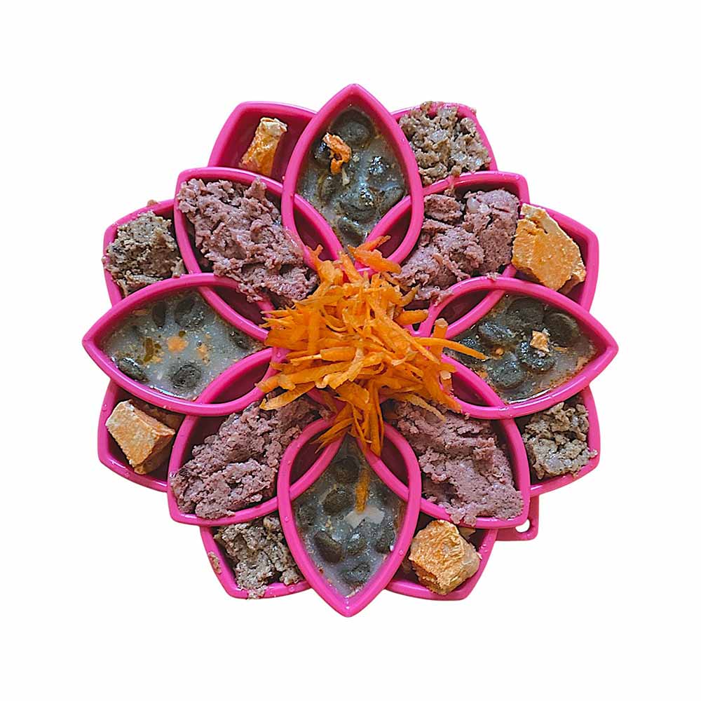 Slow Feeder Hundmatskål | Lila Magnolia