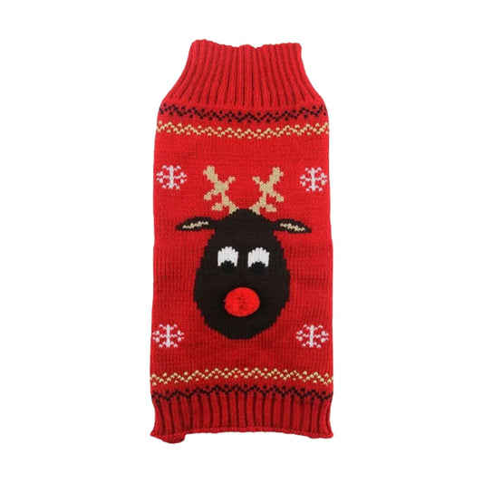 Pet Christmas Sweater | Rudolf