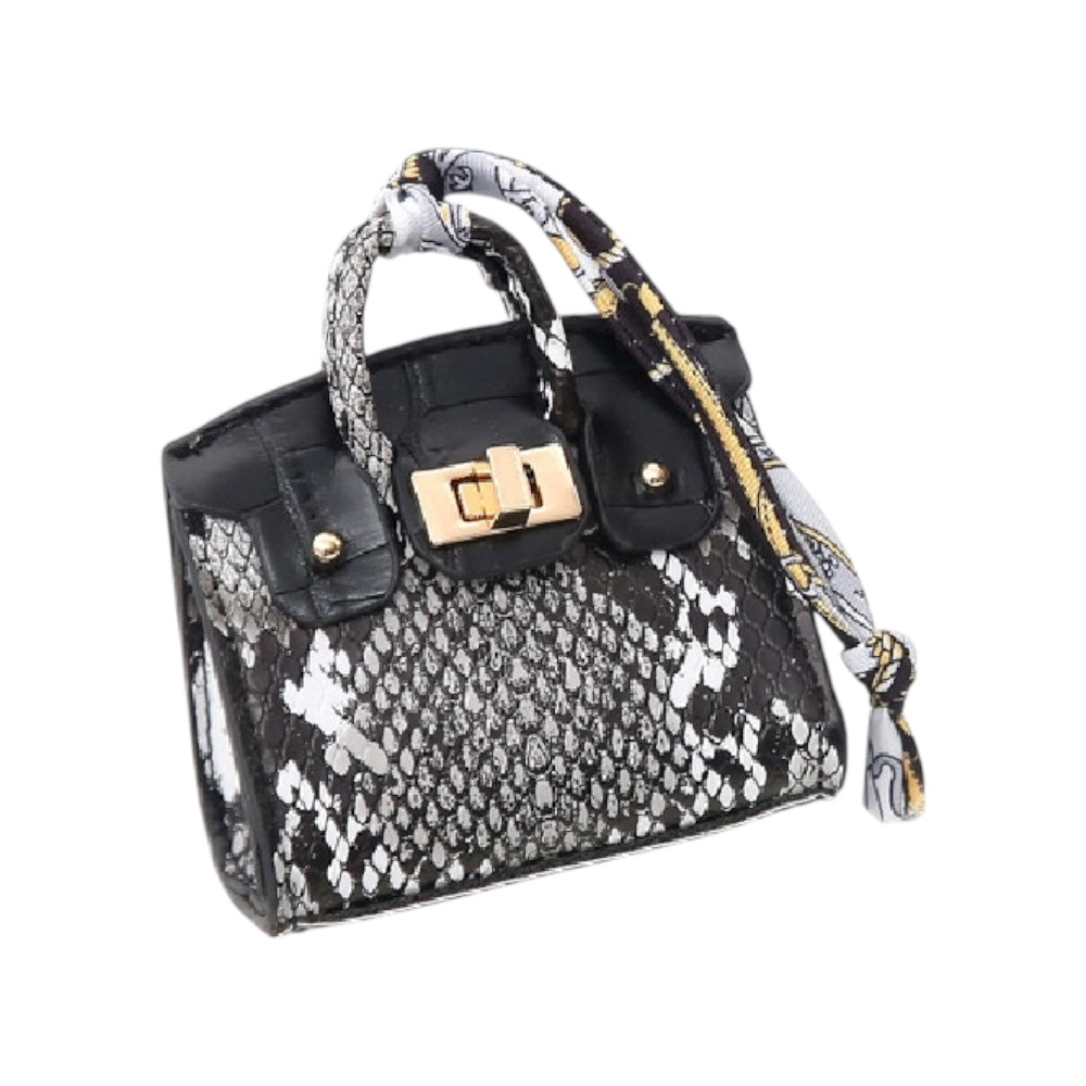 Hundväska | Miniväska, Svart Snake