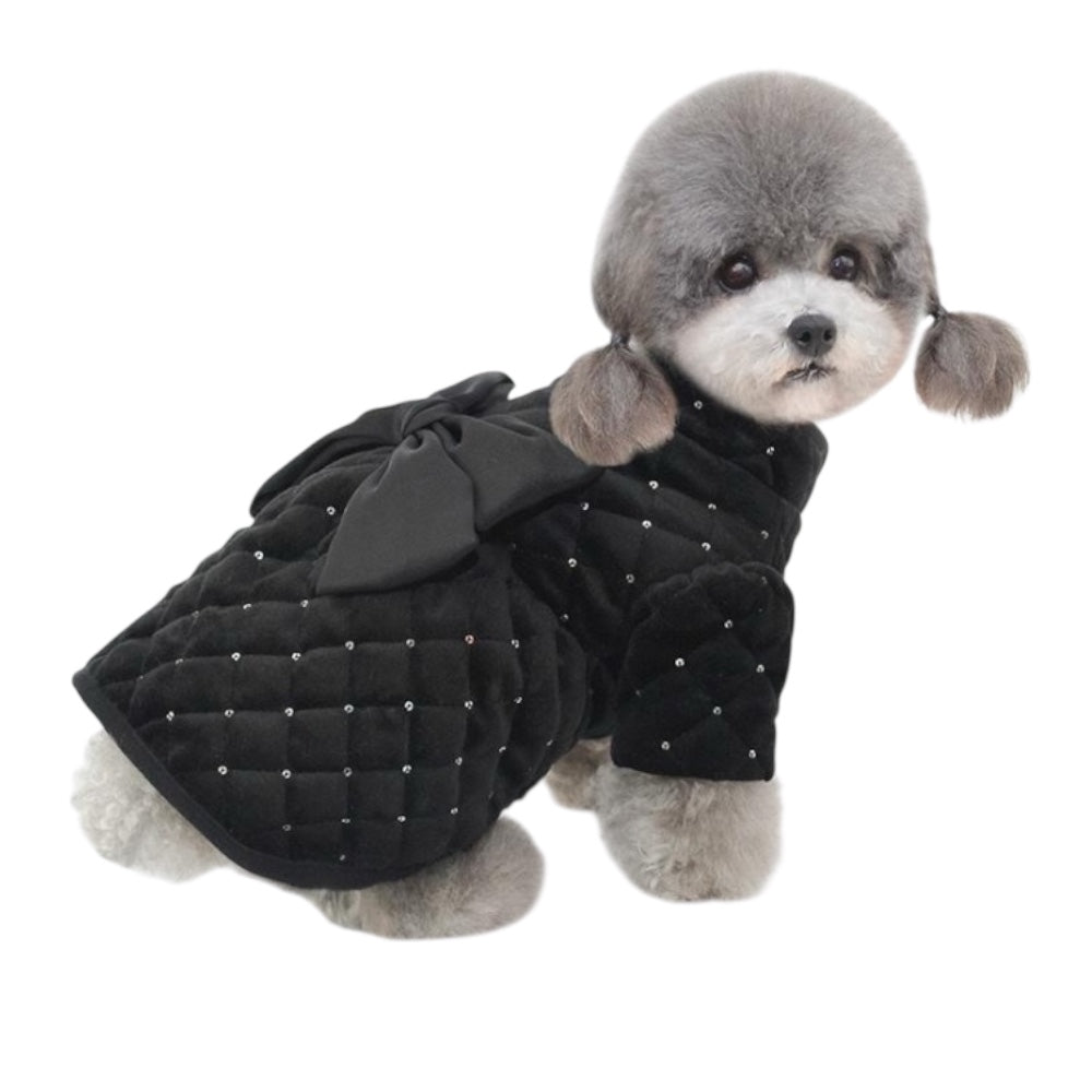 Hundjacka | Lyxig Vinterjacka, Svart