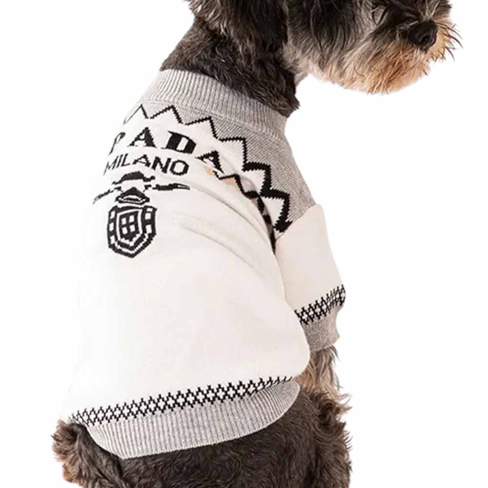 Modischer Haustierpullover | Schwarz