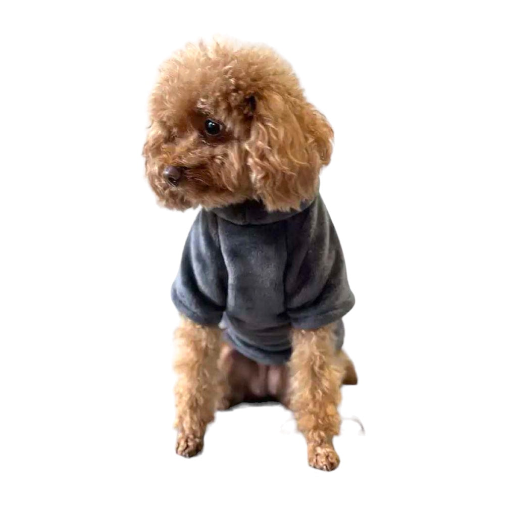 Hundtröja | Mjuk Fleece, Grå