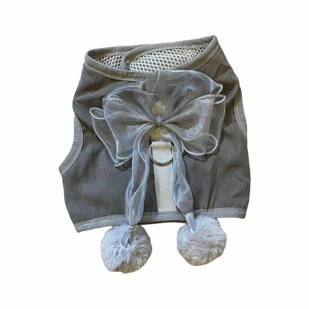 Hund- & Kattsele | Pom-Pom. Grå