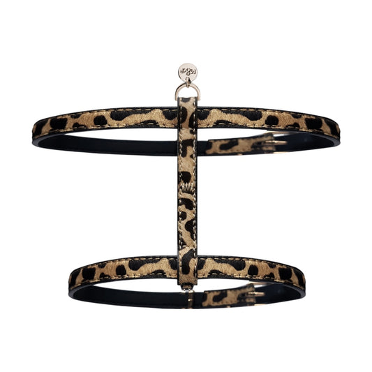 Kattsele i Läder | Leopard